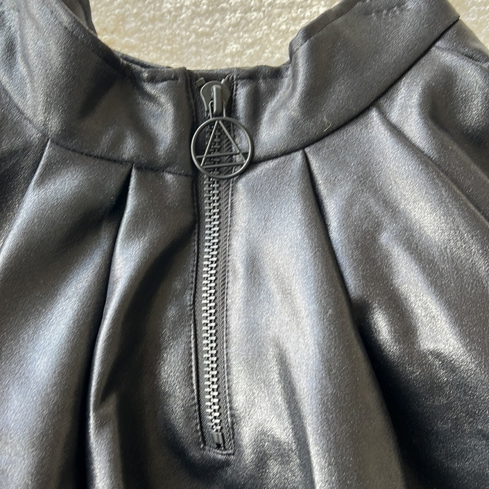 Eleven Paris faux leather skirt - Picture 4 of 5